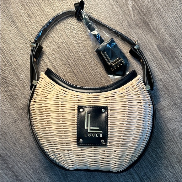 Loulou Bags Handbags - Loulu Woven Handbag Purse with Shoulder Strap